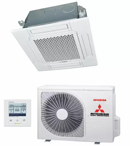 deskundig installatie Mitsubishi Heavy airco's